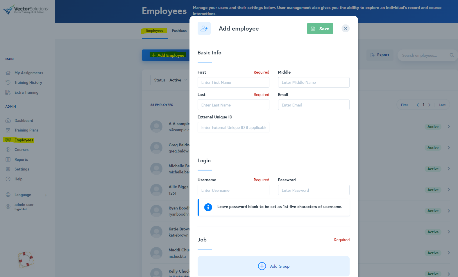 How to Manually Add, Edit, Deactivate, and Reactivate a User